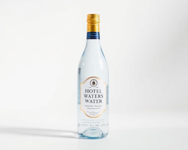 Complimentary Bottled Water — Beverage & Hospitality Tray Items
