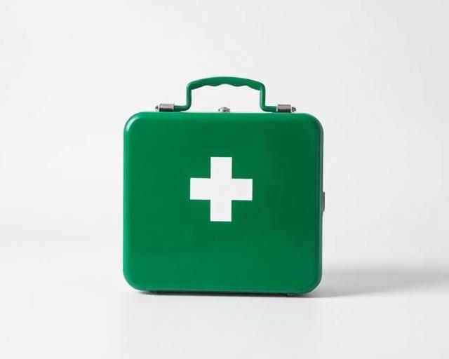 First Aid Box — Disposables, Accessories & Safety